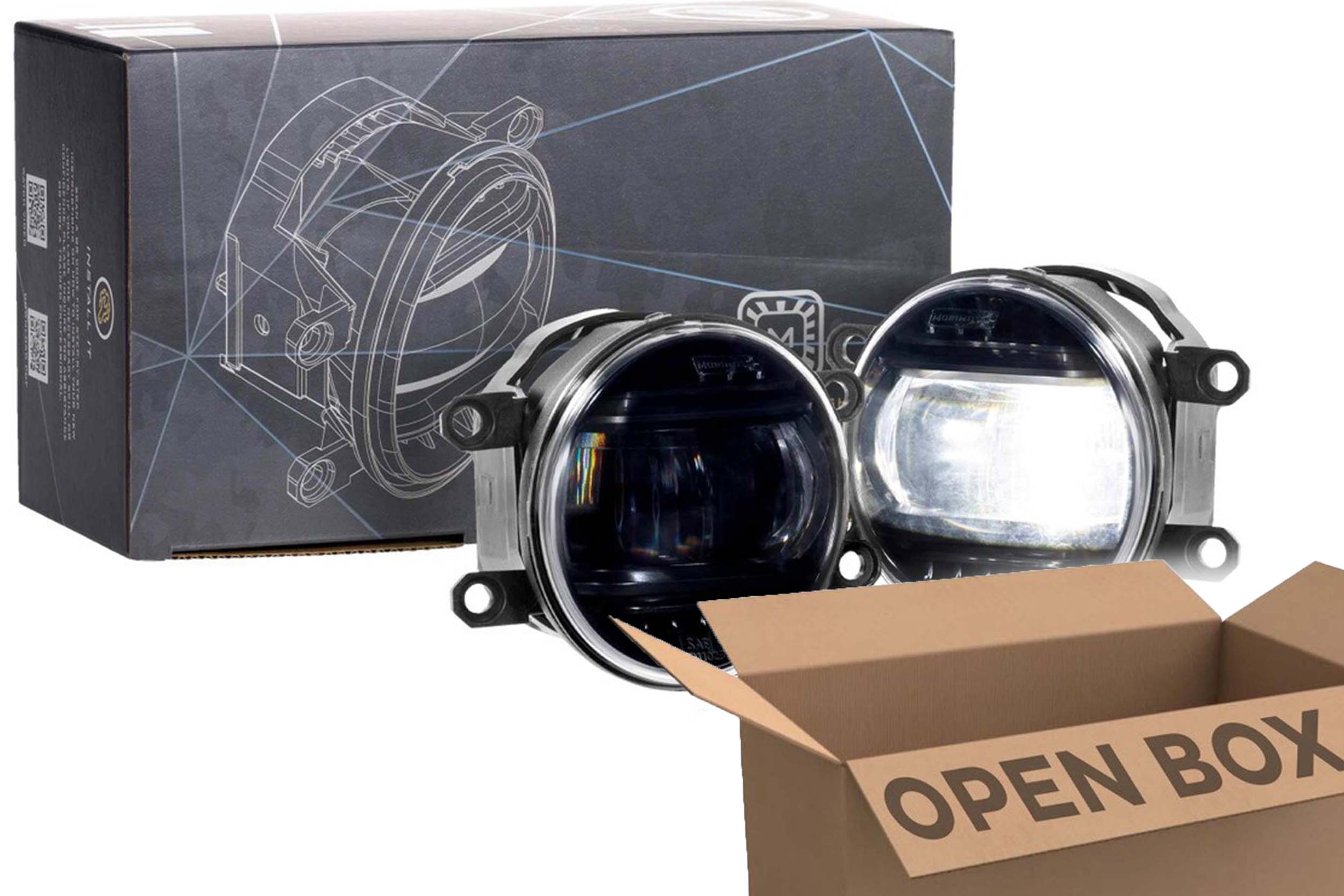 XB Evo / Evo+ LED Fog Lights: Type T